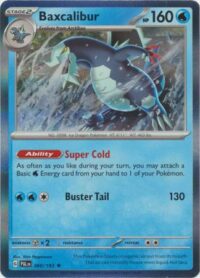 Baxcalibur - 060/193 - Holo Rare - Inglés