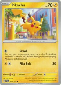 Pikachu - 062/193 - Common - Inglés