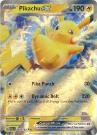 Pikachu ex - 063/193 - Ultra Rare - Inglés