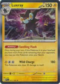 Luxray - 071/193 - Holo Rare - Inglés