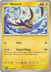 Wattrel - 080/193 - Common - Inglés