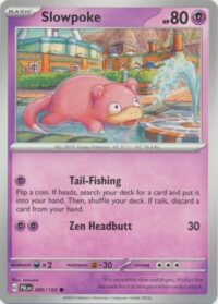 Slowpoke - 085/193 - Common - Inglés