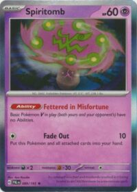 Spiritomb - 089/193 - Holo Rare - Inglés