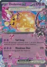 Dedenne ex - 093/193 - Ultra Rare - Inglés