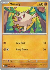 Mankey - 106/193 - Common - Inglés