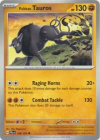Paldean Tauros - 108/193 - Uncommon - Inglés