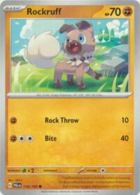 Rockruff - 116/193 - Common - Inglés