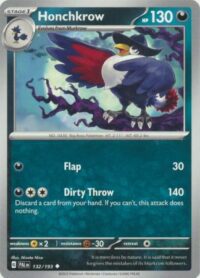 Honchkrow - 132/193 - Uncommon - Inglés