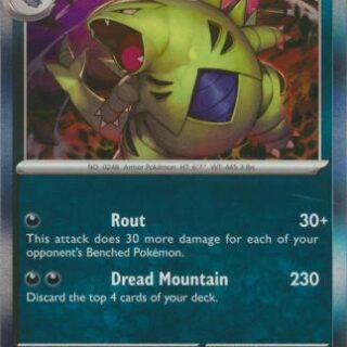 Tyranitar - 135/193 - Holo Rare - Inglés