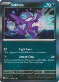 Sableye - 136/193 - Holo Rare - Inglés