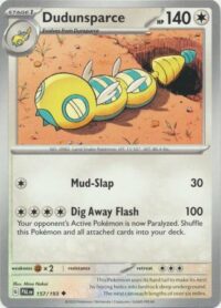 Dudunsparce - 157/193 - Uncommon - Inglés