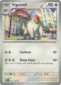 Vigoroth - 161/193 - Uncommon - Inglés