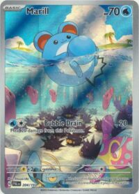 Marill - 204/193 - Illustration Rare - Inglés