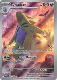 Tyranitar - 222/193 - Illustration Rare - Inglés