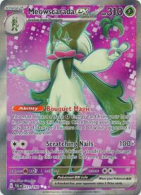 Meowscarada ex - 231/193 - Full Art Secret Rare - Inglés