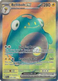 Bellibolt ex - 237/193 - Full Art Secret Rare - Inglés
