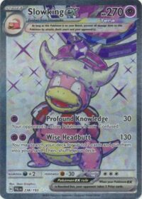 Slowking ex - 238/193 - Full Art Secret Rare - Inglés