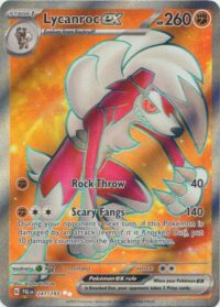 Lycanroc ex - 241/193 - Full Art Secret Rare - Inglés