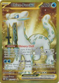 Chien-Pao ex - 274/193 - Gold Secret Rare - Inglés