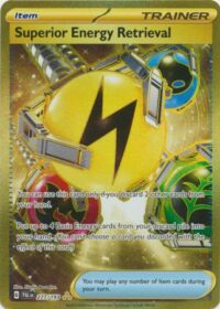 Superior Energy Retrieval - 277/193 - Gold Secret Rare - Inglés