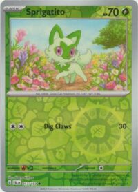 Sprigatito - 013/193 - Common Reverse Holo - Inglés