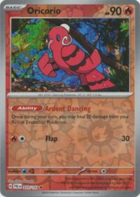 Oricorio - 033/193 - Holo Rare Reverse Holo - Inglés