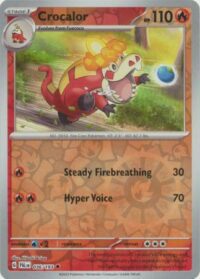 Crocalor - 036/193 - Uncommon Reverse Holo - Inglés