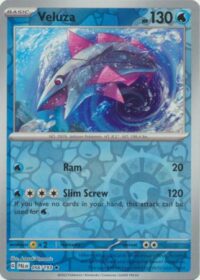 Veluza - 056/193 - Holo Rare Reverse Holo - Inglés