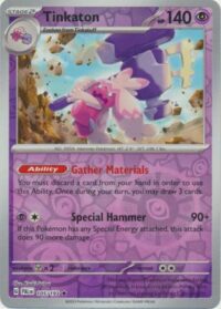 Tinkaton - 105/193 - Holo Rare Reverse Holo - Inglés
