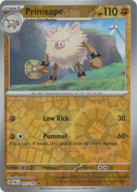 Primeape - 107/193 - Uncommon Reverse Holo - Inglés