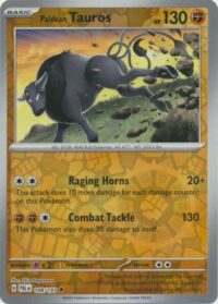 Paldean Tauros - 108/193 - Uncommon Reverse Holo - Inglés