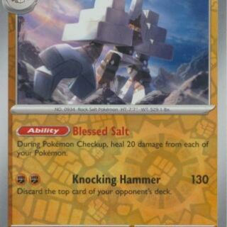 Garganacl - 123/193 - Holo Rare - Inglés