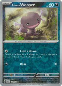 Paldean Wooper - 128/193 - Common Reverse Holo - Inglés