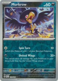 Murkrow - 131/193 - Common Reverse Holo - Inglés