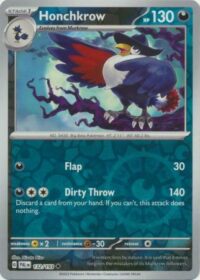 Honchkrow - 132/193 - Uncommon Reverse Holo - Inglés