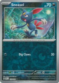 Sneasel - 133/193 - Common Reverse Holo - Inglés