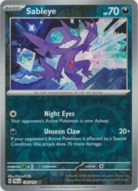 Sableye - 136/193 - Holo Rare Reverse Holo - Inglés