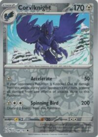 Corviknight - 148/193 - Uncommon Reverse Holo - Inglés