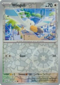 Wingull - 158/193 - Common Reverse Holo - Inglés