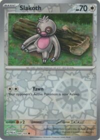 Slakoth - 160/193 - Common Reverse Holo - Inglés