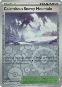 Calamitous Snowy Mountain - 174/193 - Uncommon Reverse Holo - Inglés