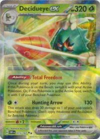 Decidueye ex - 015/197 - Ultra Rare - Inglés