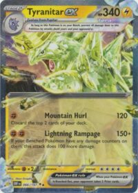 Tyranitar ex - 066/197 - Ultra Rare - Inglés