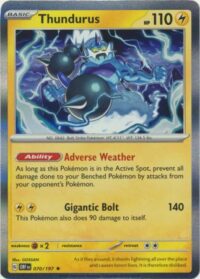 Thundurus - 070/197 - Holo Rare - Inglés