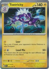 Toxtricity - 072/197 - Holo Rare - Inglés