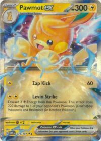 Pawmot ex - 073/197 - Ultra Rare - Inglés