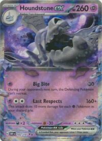 Houndstone ex - 102/197 - Ultra Rare - Inglés