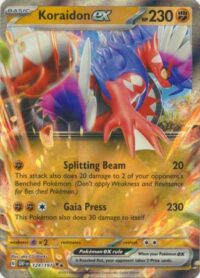 Koraidon ex - 124/197 - Ultra Rare - Inglés
