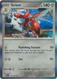 Scizor - 141/197 - Holo Rare - Inglés