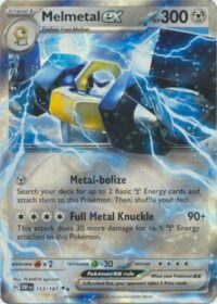 Melmetal ex - 153/197 - Ultra Rare - Inglés